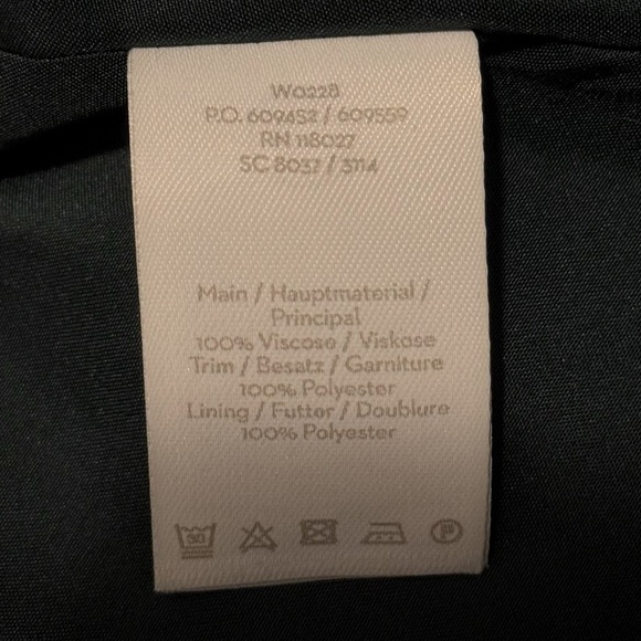 Boden Annabelle Midi Dress in Chatsworth Green Vine with Blue Velvet - Picture 9 of 9